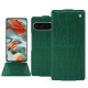 Lederschutzhülle Google Pixel 9 Pro XL - Crocodile pino ( Pantone #173F35 ) 