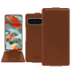 Funda de piel Google Pixel 9 Pro XL - Marron PU ( Pantone #8B4720 )