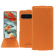 Housse cuir Google Pixel 9 Pro XL - Orange PU ( Pantone #ff9351 )