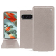 Housse cuir Google Pixel 9 Pro XL - Taupe innocent ( Pantone #d6d2c4 ) 