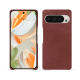 Funda de piel Google Pixel 9 Pro - Passion vintage ( Pantone #591d16 ) 