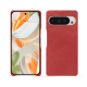 Coque cuir Google Pixel 9 Pro - Cerise vintage ( Pantone #a6302e ) 