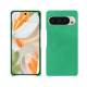 Custodia in pelle Google Pixel 9 Pro - Menthe vintage ( Pantone #37b375 ) 