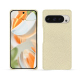 Google Pixel 9 Pro leather cover - Ivoire ( Pantone #d6d6c6 ) 