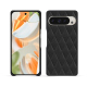 Custodia in pelle Google Pixel 9 Pro - Noir - Couture ( Nappa - Black ) 