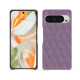 Custodia in pelle Google Pixel 9 Pro - Lilas - Couture ( Nappa - Pantone #b9a3e3 ) 