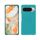 Google Pixel 9 Pro leather cover - Bleu fluo