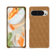 Capa em pele Google Pixel 9 Pro - Castan esparciate - Couture ( Pantone #824F2A )