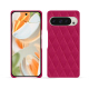 Funda de piel Google Pixel 9 Pro - Rose fluo - Couture ( Pantone #ff16b4 ) 