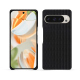 硬质真皮保护套 Google Pixel 9 Pro - Abaca nero ( Noir / Black) 