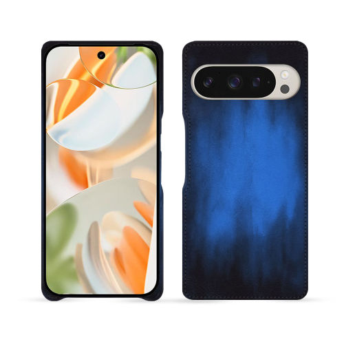 Leather Protective Shell Luxury Google Pixel 9 Pro | Elegance and Security - NoreveBleu Patine