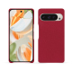 Coque cuir Google Pixel 9 Pro - Rouge passion ( Pantone #a6192e ) 