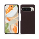 Custodia in pelle Google Pixel 9 Pro - Marron envoûtant ( Pantone #4e3629 ) 