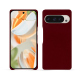 Coque cuir Google Pixel 9 Pro - Rouge Veggie ( Pantone #862633 ) 
