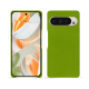 Google Pixel 9 Pro leather cover - Vert Veggie ( Pantone #68724d ) 