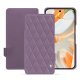 Custodia in pelle Google Pixel 9 Pro - Lilas - Couture ( Nappa - Pantone #b9a3e3 ) 