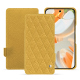 Capa em pele Google Pixel 9 Pro - Mimosa - Couture ( Pantone #b39437 ) 