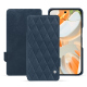 Custodia in pelle Google Pixel 9 Pro - Jean vintage - Couture ( Pantone #2f414f  ) 