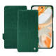 Funda de piel Google Pixel 9 Pro - Crocodile pino ( Pantone #173F35 ) 