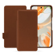Google Pixel 9 Pro leather case - Marron PU ( Pantone #8B4720 )