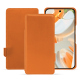Funda de piel Google Pixel 9 Pro - Orange PU ( Pantone #ff9351 )