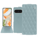 Funda de piel Google Pixel 9 Pro - Bleu ciel - Couture ( Nappa - Pantone #abcae9 ) 