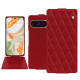 Funda de piel Google Pixel 9 Pro - Rouge - Couture ( Nappa - Pantone #d50032 ) 