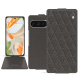 Capa em pele Google Pixel 9 Pro - Anthracite - Couture ( Pantone #41403c ) 