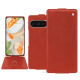 Capa em pele Google Pixel 9 Pro - Arange clouquié ( Pantone #D33108 )
