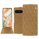 Custodia in pelle Google Pixel 9 Pro - Sable vintage - Couture ( Pantone #9b7340 ) 