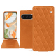 Custodia in pelle Google Pixel 9 Pro - Mandarine vintage - Couture ( Pantone #d47231 ) 