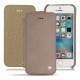 Capa em pele Apple iPhone SE - Taupe vintage ( Pantone 7530C ) 