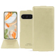 Housse cuir Google Pixel 9 Pro - Beige PU ( Pantone #ceb888 ) 