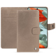 Funda de piel para cartera Google Pixel 9 Pro XL - Taupe vintage ( Pantone #bda790 ) 