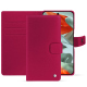 Google Pixel 9 Pro XL leather wallet case - Rose fluo ( Pantone #ff16b4 ) 
