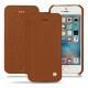 Custodia in pelle Apple iPhone SE - Marron ( Nappa - Pantone 1615C ) 