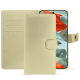 Capa de couro para carteira Google Pixel 9 Pro XL - Beige PU ( Pantone #ceb888 ) 