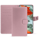 Google Pixel 9 Pro XL leather wallet case - Rose PU ( Pantone #efbae1 ) 