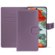 Capa de couro para carteira Google Pixel 9 Pro XL - Lilas PU ( Pantone #b9a3e3 )