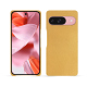 Google Pixel 9 leather cover - Or Maïa ( Pantone 871C ) 