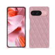 Google Pixel 9 leather cover - Rose - Couture ( Nappa - Pantone #efbae1 ) 