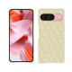Custodia in pelle Google Pixel 9 - Ivoire - Couture ( Pantone #d6d6c6 ) 