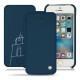 Custodia in pelle Apple iPhone SE - Blu mediterran
