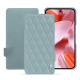 Google Pixel 9 leather case - Bleu ciel - Couture ( Nappa - Pantone #abcae9 ) 