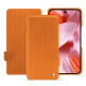 レザーケース Google Pixel 9 - Abaca arancio ( Pantone #d77540 )