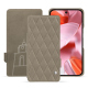 Funda de piel Google Pixel 9 - Darboun sabla - Couture ( Pantone #BCB1A1 )