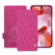 Google Pixel 9 leather case - Rose BB - Couture ( Pantone #DB599F )