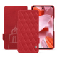 Custodia in pelle Google Pixel 9 - Rouge troupelenc - Couture ( Pantone #AB191A )