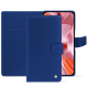 Google Pixel 9 leather wallet case - Bleu océan ( Nappa - Pantone #15458a) 