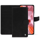 Google Pixel 9 leather wallet case - Onyx ( Noir / Black ) 